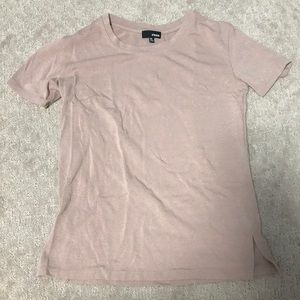 Aritzia blush tee